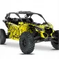 Preview: Quake Gelb XL Version für Can-Am Maverick X3 2 Doors